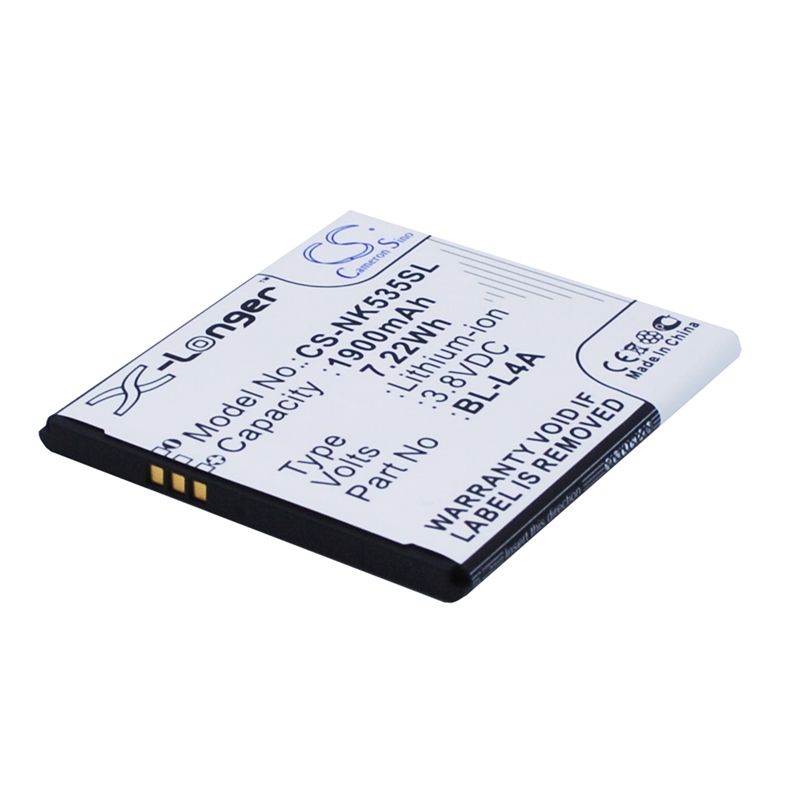 Li-ion Battery Fits Microsoft, Lumia 535, Lumia 535 Dual Sim, Rm-1090 3.8v, 1900mah Communications Cameron Sino Technology Limited (Suspended)