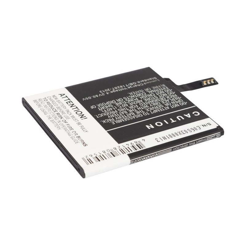 Li-polymer Battery Fits Microsoft, Lumia 625, Lumia 625h, Lumia 720 3.7v, 2000mah Mobile & SmartPhone Cameron Sino Technology Limited