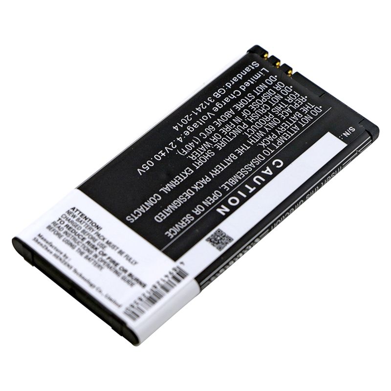 Li-ion Battery Fits Microsoft, Lumia 630, Lumia 630 Dual Sim, Lumia 635 3.7v, 1800mah Mobile & SmartPhone Cameron Sino Technology Limited