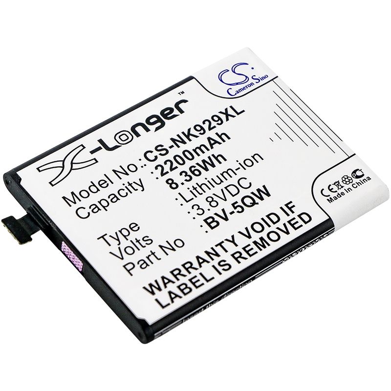 Li-ion Battery fits Microsoft, lumia 929, lumia 930, rm927 3.8V, 2200mAh Mobile & SmartPhone Cameron Sino Technology Limited