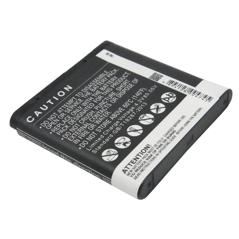 Li-ion Battery Fits Mobiado, Lucido, Luminoso, Stealth 3.7v, 1100mah Mobile & SmartPhone Cameron Sino Technology Limited