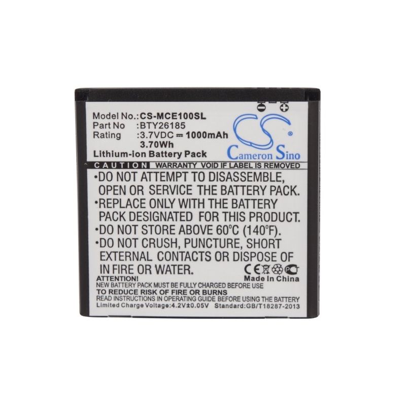 Li-ion Battery fits Mobistel, cynus e1, mt-350b, overmax 3.7V, 1000mAh Mobile & SmartPhone Cameron Sino Technology Limited