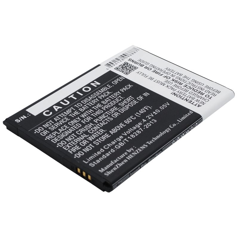 Li-ion Battery fits Mobistel, cynus f8 3.7V, 3000mAh Mobile & SmartPhone Cameron Sino Technology Limited