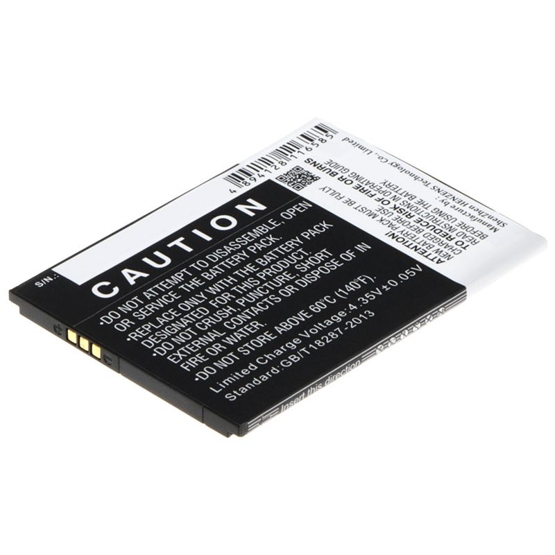 Li-Polymer Battery fits Mobistel, cynus f9, cynus f9 4g, f303-s 3.8V, 2000mAh Mobile & SmartPhone Cameron Sino Technology Limited