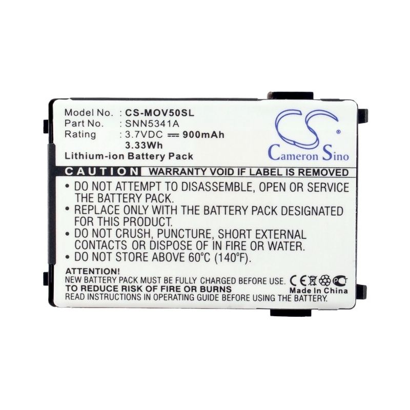 Li-ion Battery fits Motorola,2088,3620,3690 3.7V, 900mAh Mobile & SmartPhone Cameron Sino Technology Limited