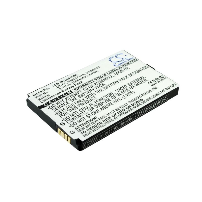 Li-ion Battery fits Motorola, a910, c980, e1070 3.7V, 1100mAh Mobile & SmartPhone Cameron Sino Technology Limited
