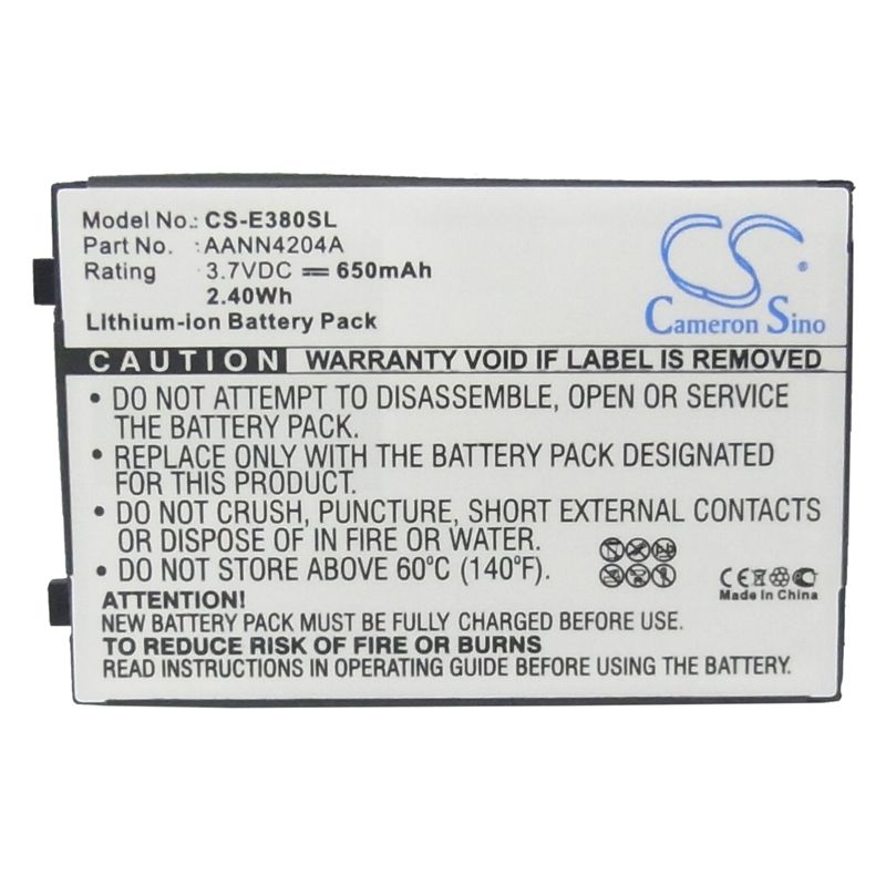 Li-ion Battery Fits Motorola, Bx200, C250, C256 3.7v, 650mah Mobile & SmartPhone Cameron Sino Technology Limited (Suspended)