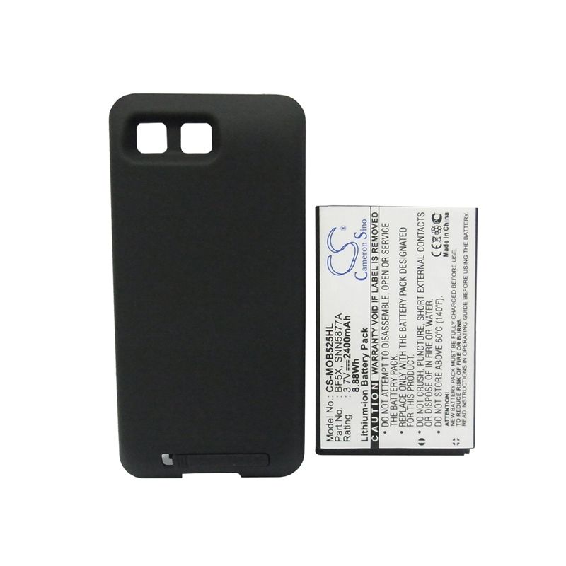 Li-ion Battery fits Motorola, defy, mb520, mb525 3.7V, 2400mAh Mobile & SmartPhone Cameron Sino Technology Limited