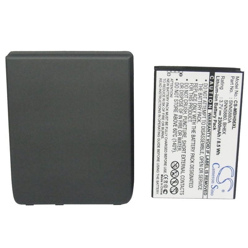 Li-ion Battery fits Motorola, droid x, mb810 3.7V, 2300mAh Mobile & SmartPhone Cameron Sino Technology Limited