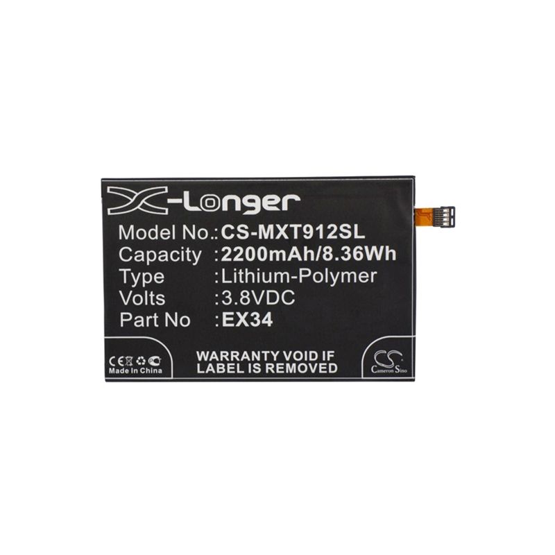 Li-polymer Battery Fits Motorola, Ghost, Moto X, X Phone 3.8v, 2200mah Mobile & SmartPhone Cameron Sino Technology Limited
