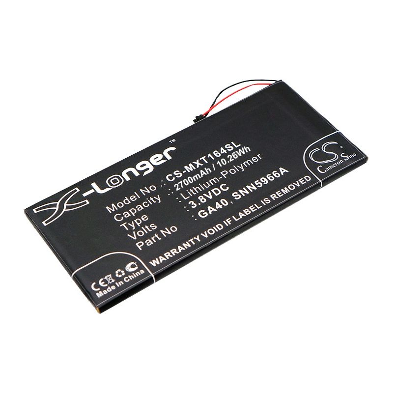 Li-polymer Battery Fits Motorola, Moto G4 Plus, Moto G4 Plus Td-lte, Xt1622 3.8v, 2700mah Mobile & SmartPhone Cameron Sino Technology Limited