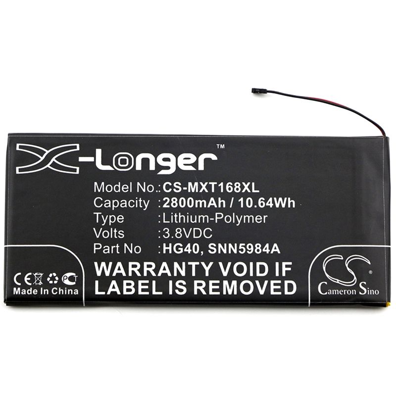 Li-Polymer Battery fits Motorola, moto g5 plus, moto g5 plus dual sim, moto g5 plus dual sim td-lte 3.8V, 2800mAh Mobile & SmartPhone Cameron Sino Technology Limited