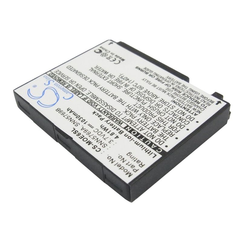 Li-ion Battery fits Motorola, motorokr e6 3.7V, 1030mAh Mobile & SmartPhone Cameron Sino Technology Limited