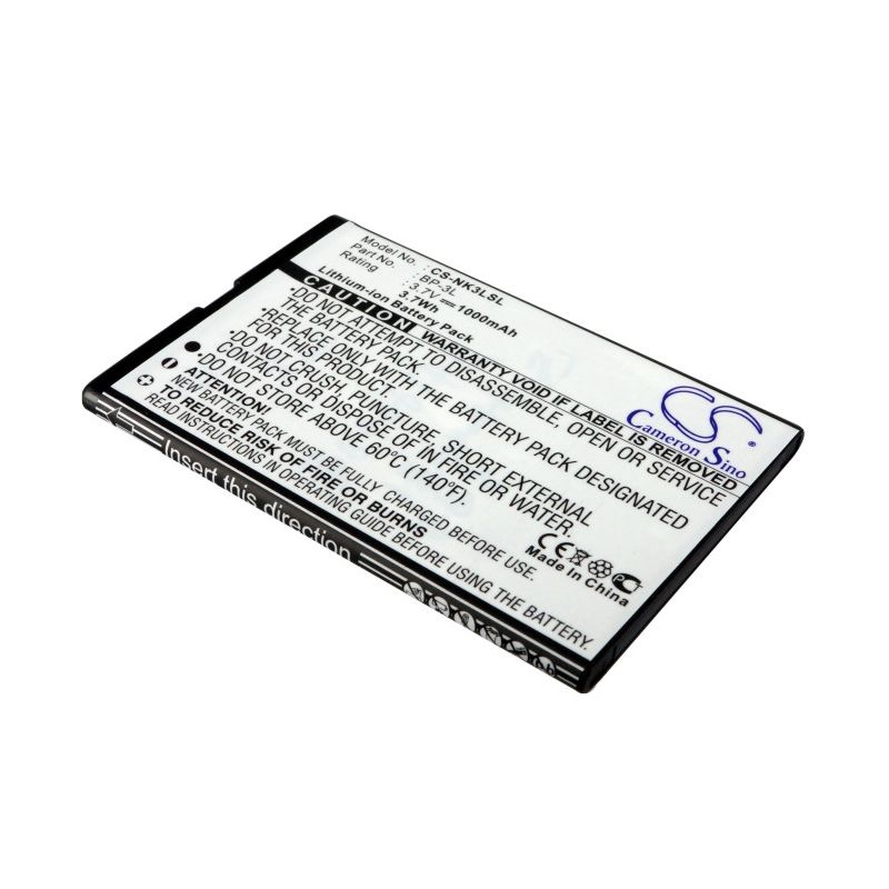 Li-ion Battery fits Myphone,1080,9010, 9015tv 3.7V, 1000mAh Communications Cameron Sino Technology Limited