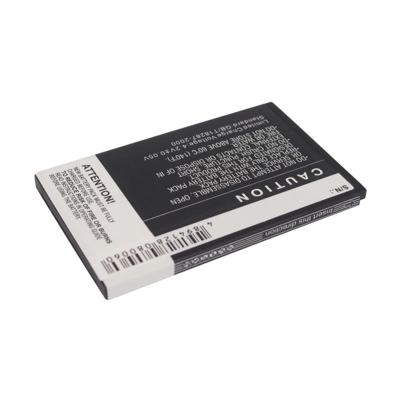 Li-ion Battery fits Myphone,6500 3.7V, 1000mAh Mobile & SmartPhone Cameron Sino Technology Limited