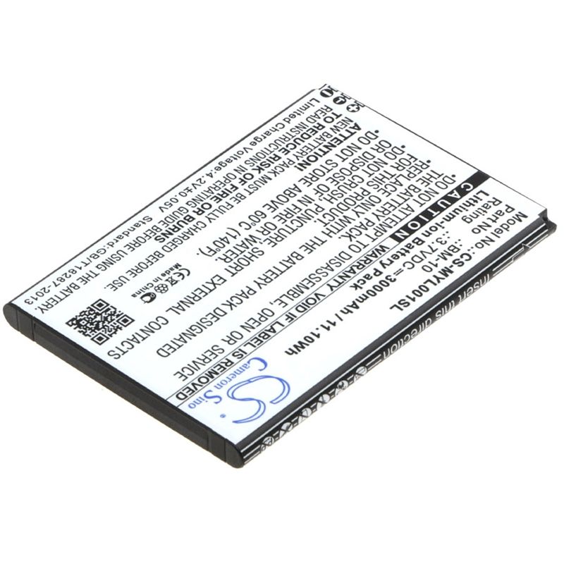 Li-ion Battery fits Myphone, l-line 3.7V, 3000mAh Mobile & SmartPhone Cameron Sino Technology Limited