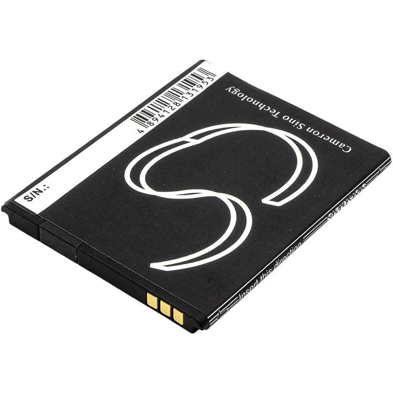 Li-ion Battery fits Navon, mizu t400 3.7V, 1300mAh Mobile & SmartPhone Cameron Sino Technology Limited