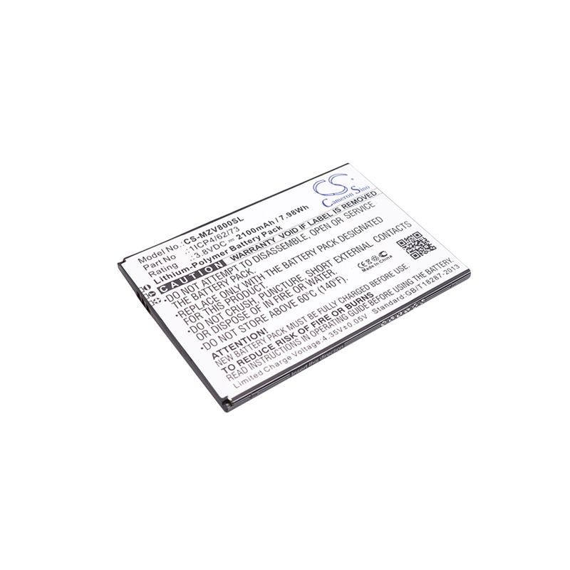 Li-Polymer Battery fits Navon, mizu v8 3.8V, 2100mAh Mobile & SmartPhone Cameron Sino Technology Limited
