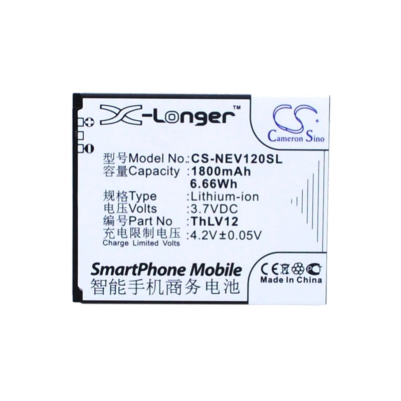 Li-Polymer Battery fits Neo, mc-v12, v12 3.7V, 1800mAh Mobile & SmartPhone Cameron Sino Technology Limited