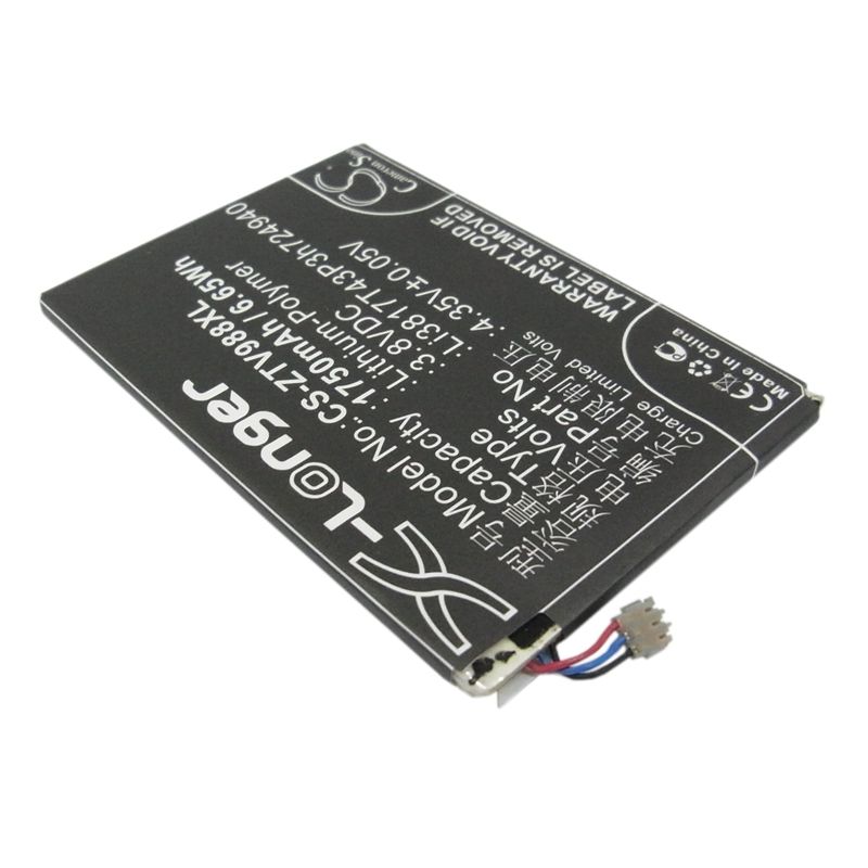 Li-Polymer Battery fits Net10, ntzez753g3p5p, paragon, paragon 4g 3.8V, 1750mAh Mobile & SmartPhone Cameron Sino Technology Limited