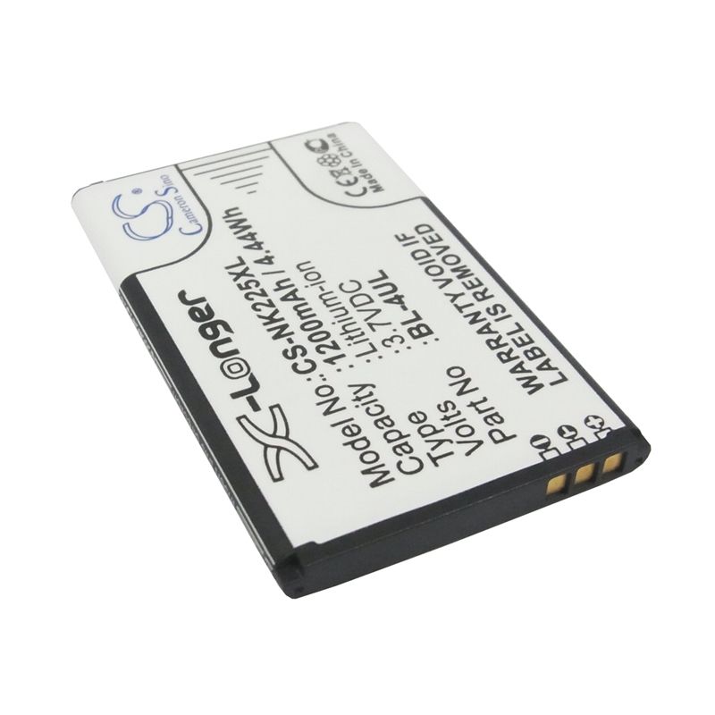 Li-ion Battery fits Nokia, 3310 2017, asha 225, new 3310 3.7V, 1200mAh Mobile & SmartPhone Cameron Sino Technology Limited
