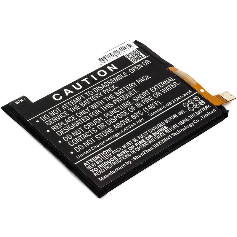Li-Polymer Battery fits Nokia, 5 dual sim, 5 dual sim td-lte, 5 dual sim td-lte latam 3.85V, 2900mAh Mobile & SmartPhone Cameron Sino Technology Limited
