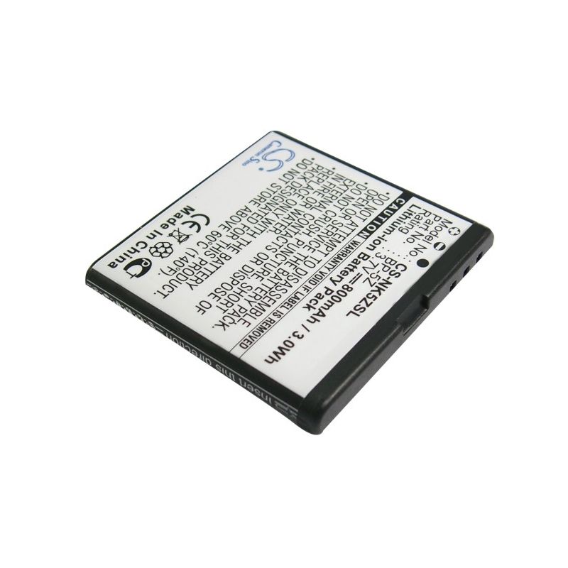 Li-ion Battery fits Nokia,700, zeta n700 3.7V, 800mAh Communications Cameron Sino Technology Limited (Suspended)