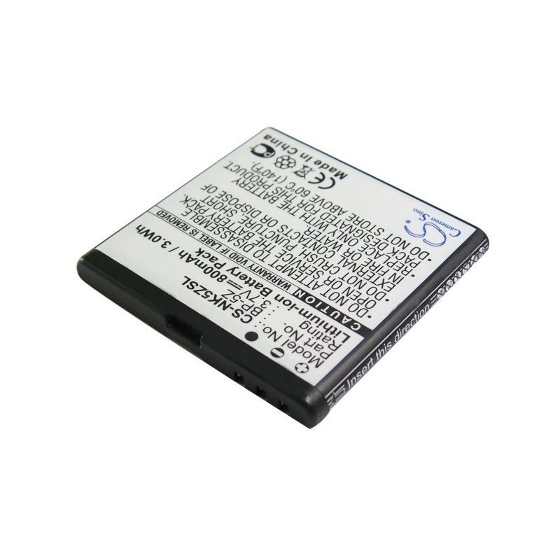 Li-ion Battery fits Nokia,700, zeta n700 3.7V, 800mAh Communications Cameron Sino Technology Limited (Suspended)