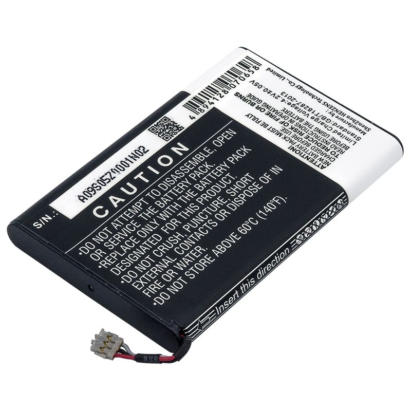 Li-ion Battery fits Nokia,800, lumia 800, lumia 800c 3.7V, 1450mAh Mobile & SmartPhone Cameron Sino Technology Limited