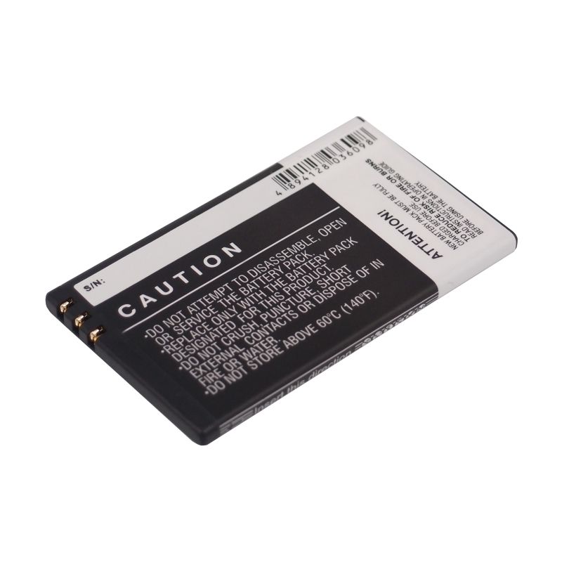 Li-ion Battery fits Nokia, 8800e, 8900e, 8900i 3.7V, 1050mAh Communications Cameron Sino Technology Limited (Suspended)