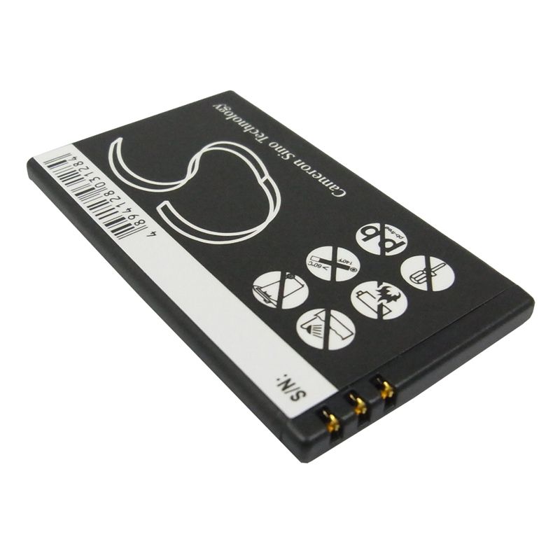 Li-ion Battery fits Nokia, 8800e, 8900e, 8900i 3.7V, 750mAh Mobile & SmartPhone Cameron Sino Technology Limited