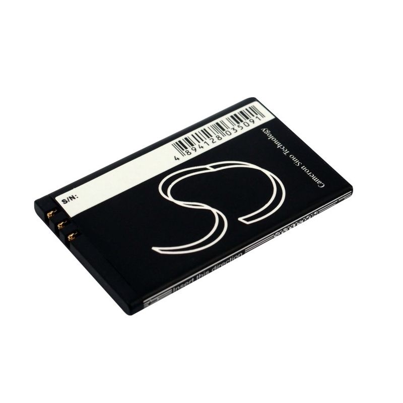 Li-ion Battery fits Nokia,8820, erdos 3.7V, 750mAh Mobile & SmartPhone Cameron Sino Technology Limited