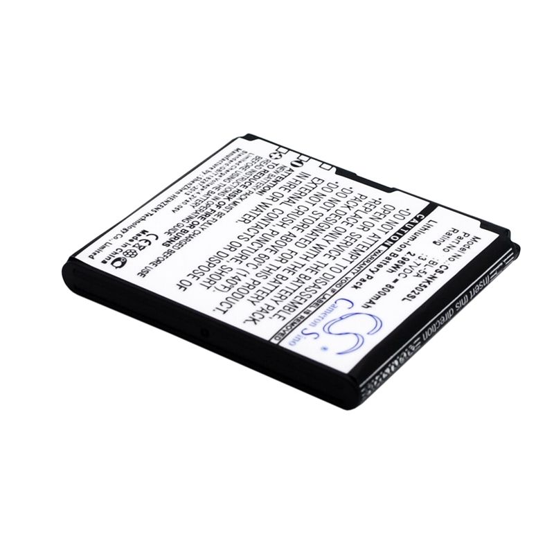 Li-ion Battery fits Nokia, asha 502 3.7V, 800mAh Mobile & SmartPhone Cameron Sino Technology Limited