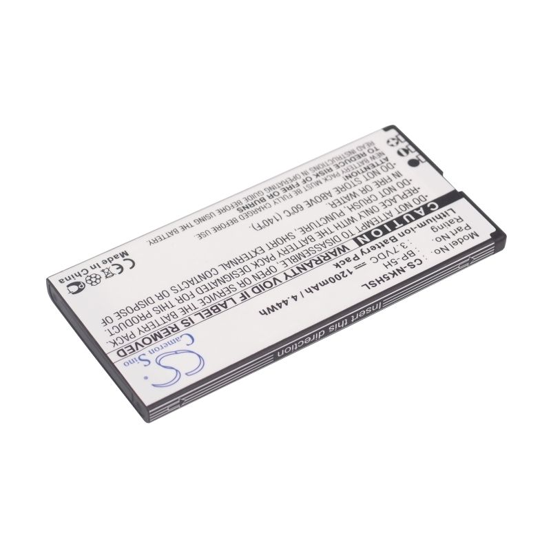 Li-ion Battery fits Nokia, lumia 630, lumia 701 3.7V, 1200mAh Mobile & SmartPhone Cameron Sino Technology Limited