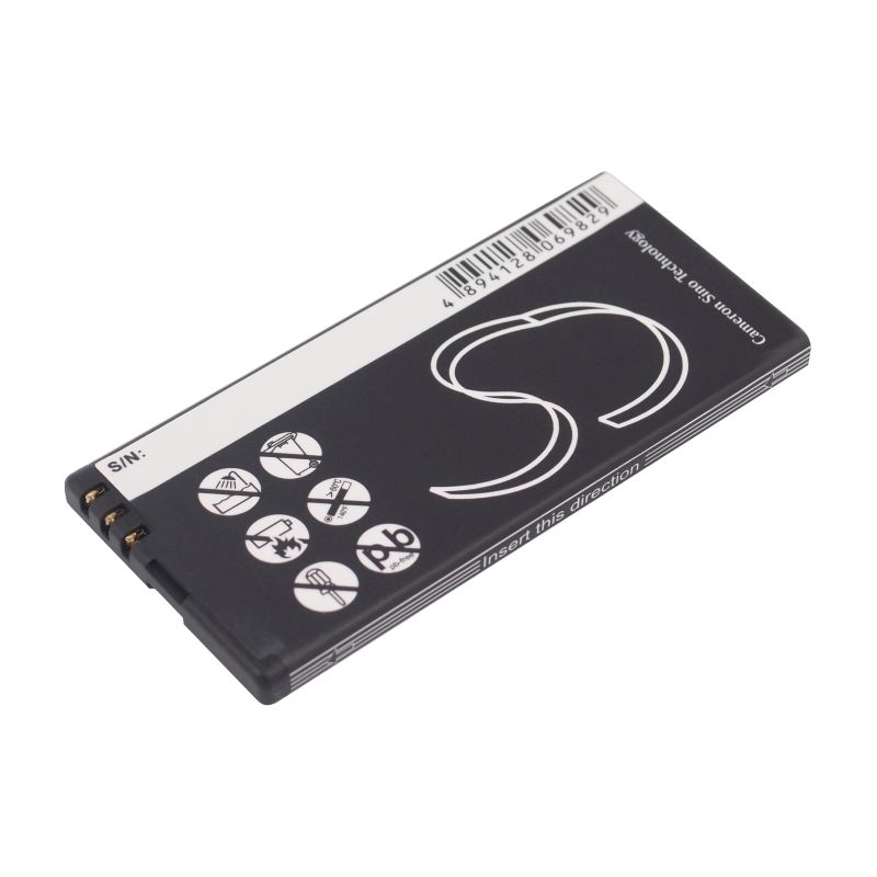 Li-ion Battery fits Nokia, lumia 630, lumia 701 3.7V, 1200mAh Mobile & SmartPhone Cameron Sino Technology Limited