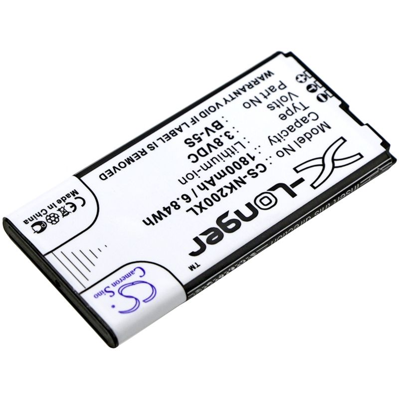 Li-ion Battery fits Nokia, rm-1013, x2, x2 dual sim 3.8V, 1800mAh Mobile & SmartPhone Cameron Sino Technology Limited