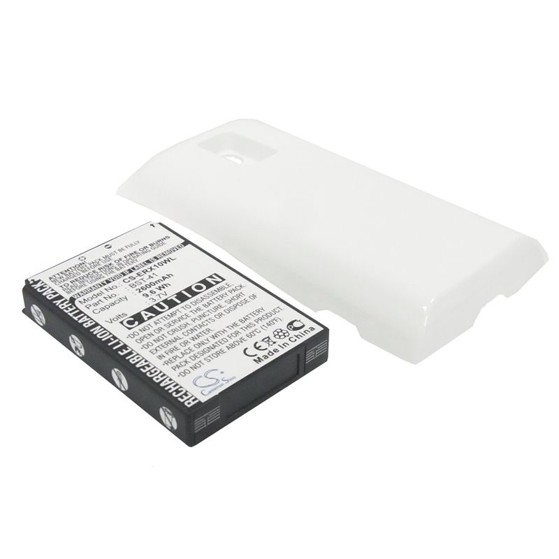 White 3.7V 2600mAh Ntt docomo, aso29038, xperiatm, sony ericsson Replacement Battery Mobile & SmartPhone Cameron Sino Technology Limited