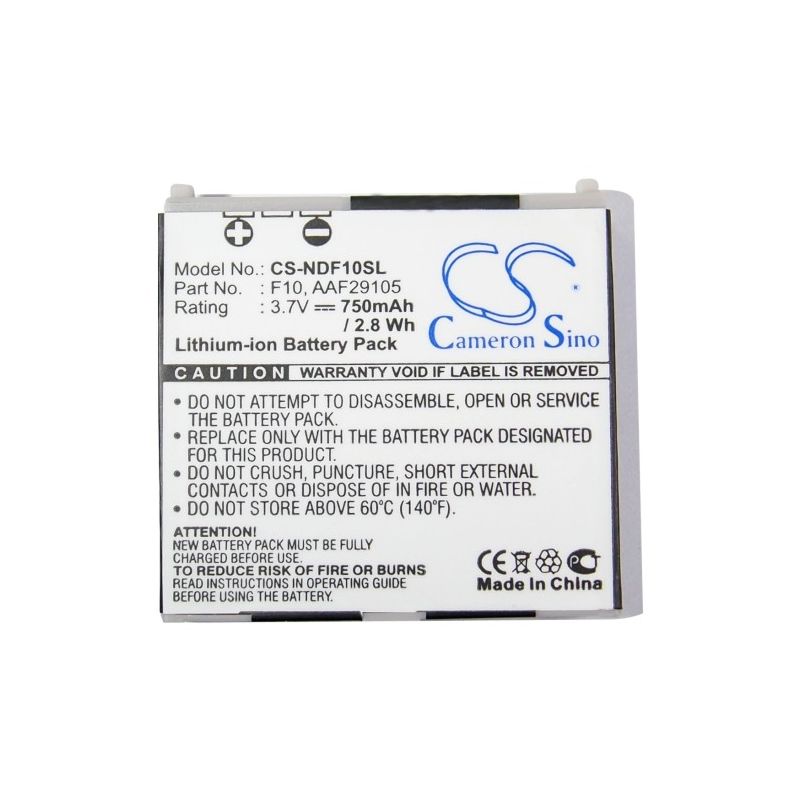 Li-ion Battery fits Ntt docomo, f-01a, f-03a, f-07a 3.7V, 750mAh Mobile & SmartPhone Cameron Sino Technology Limited