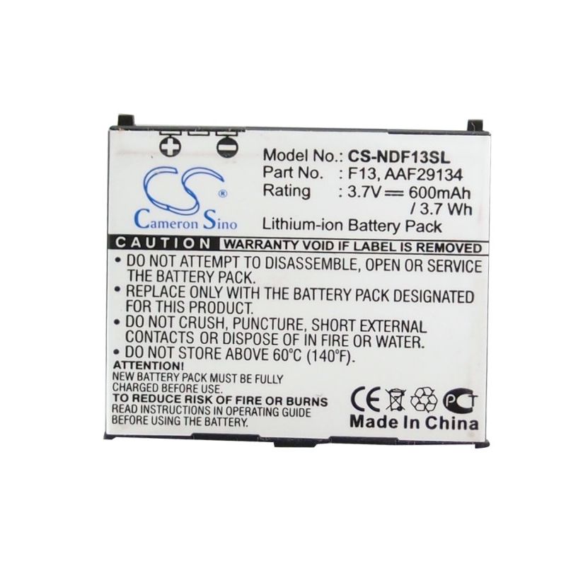 Li-ion Battery fits Ntt docomo, f-04b 3.7V, 600mAh Mobile & SmartPhone Cameron Sino Technology Limited