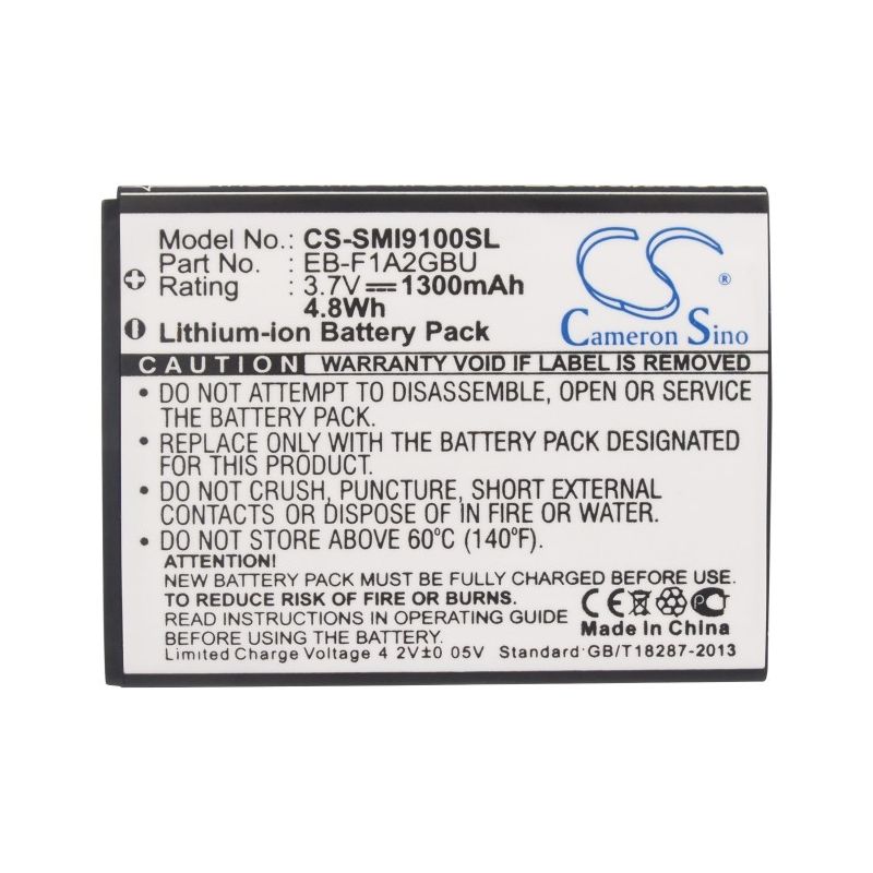 Li-ion Battery fits Ntt docomo, galaxy s ii, sc-02c, samsung 3.7V, 1300mAh Mobile & SmartPhone Cameron Sino Technology Limited