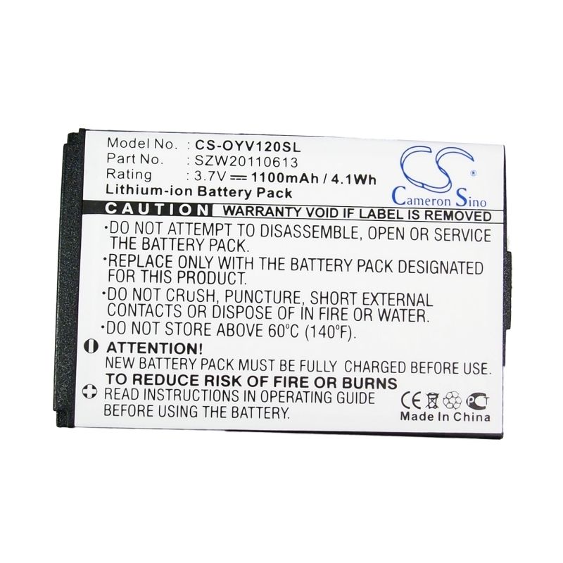 Li-ion Battery fits Olympia,2148, via plus 3.7V, 1100mAh Mobile & SmartPhone Cameron Sino Technology Limited