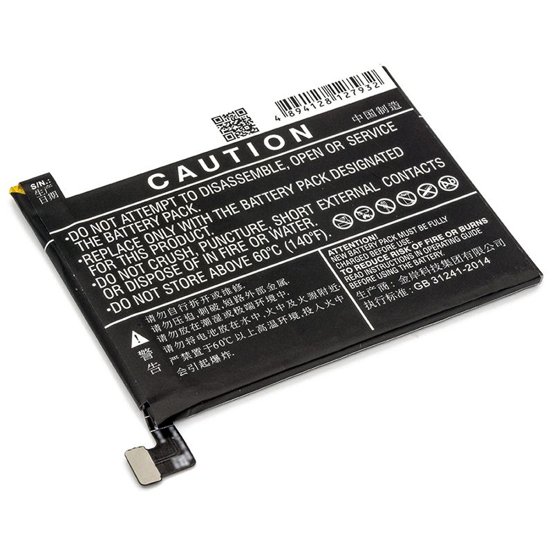 Li-polymer Battery Fits Oneplus, 3t, 3t Dual Sim, A3010 3.85v, 3000mah Mobile & SmartPhone Cameron Sino Technology Limited