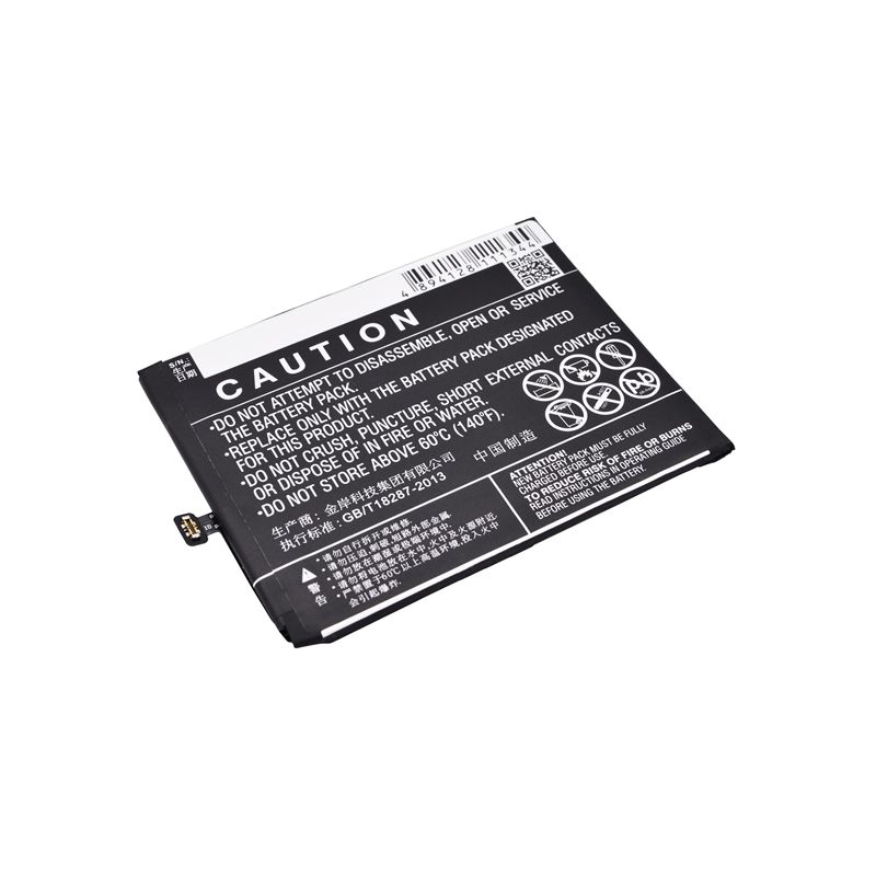 Li-polymer Battery Fits Oneplus, E1000, E1001, E1005 3.8v, 2400mah Mobile & SmartPhone Cameron Sino Technology Limited