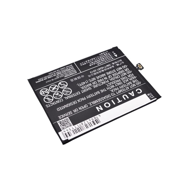 Li-polymer Battery Fits Oneplus, E1000, E1001, E1005 3.8v, 2400mah Mobile & SmartPhone Cameron Sino Technology Limited