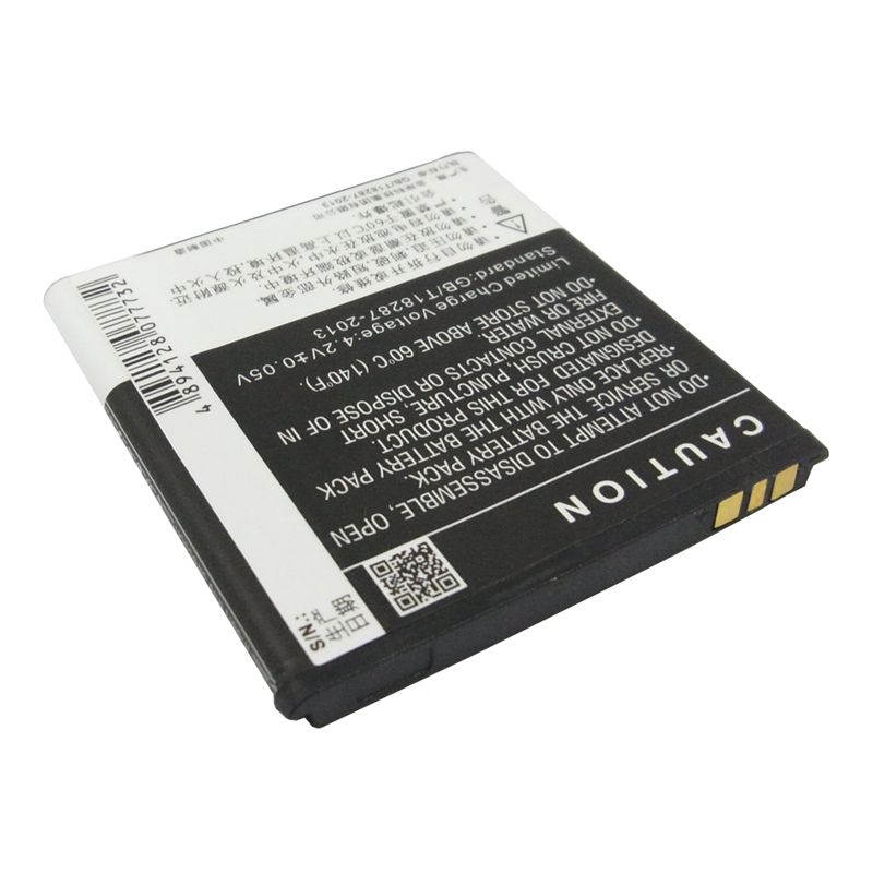 Li-ion Battery fits Oppo, 701t, r813t, r817 3.7V, 1750mAh Mobile & SmartPhone Cameron Sino Technology Limited