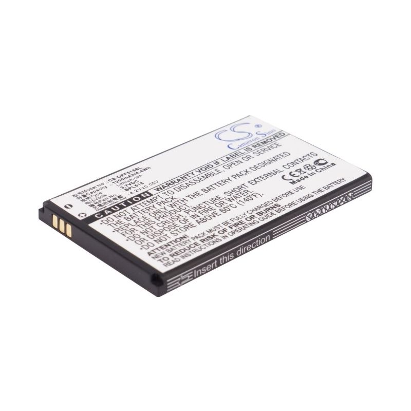 Li-ion Battery fits Oppo, f15, r801, t15 3.7V, 1200mAh Mobile & SmartPhone Cameron Sino Technology Limited