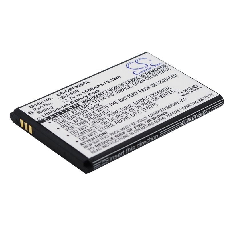 Li-ion Battery fits Oppo, f29 3.7V, 1500mAh Mobile & SmartPhone Cameron Sino Technology Limited