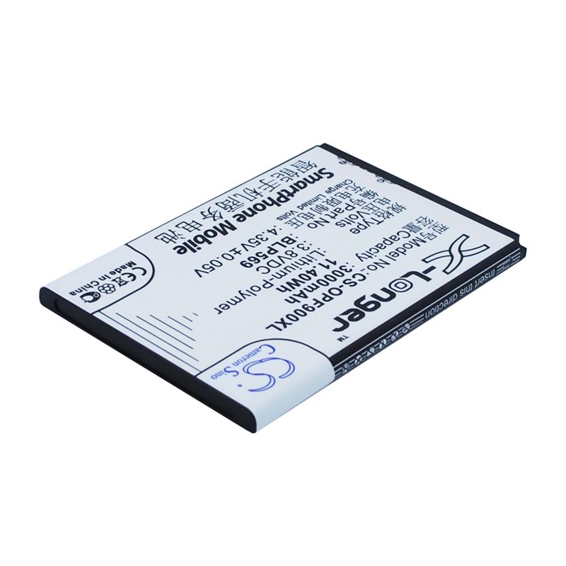 Li-polymer Battery Fits Oppo, Find 7, Find 7 Lite, Find 7a 3.8v, 3000mah Mobile & SmartPhone Cameron Sino Technology Limited