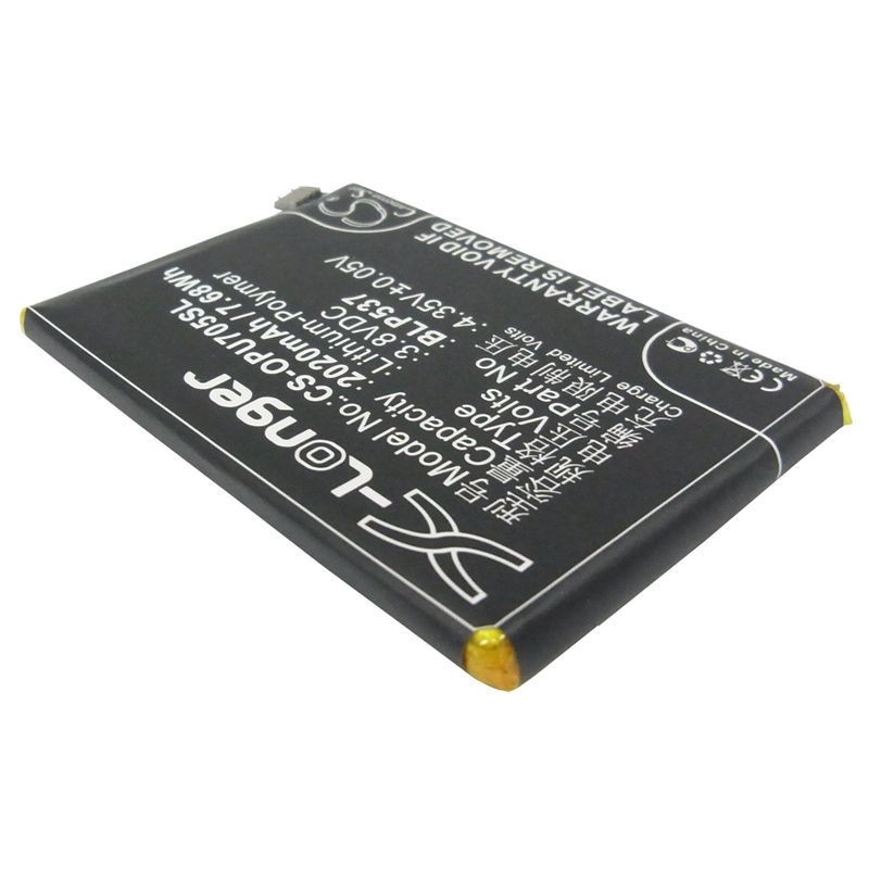 Li-Polymer Battery fits Oppo, find way, find way s, u7015 3.8V, 2020mAh Mobile & SmartPhone Cameron Sino Technology Limited