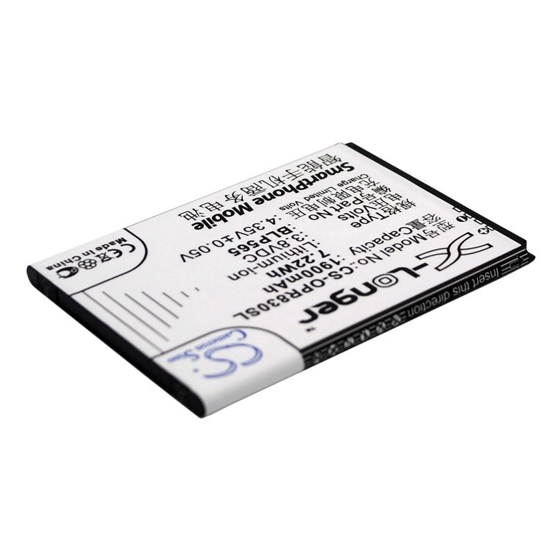 Li-ion Battery fits Oppo, neo 4g, neo 5, neo 5 2015 dual sim 3.8V, 1900mAh Mobile & SmartPhone Cameron Sino Technology Limited